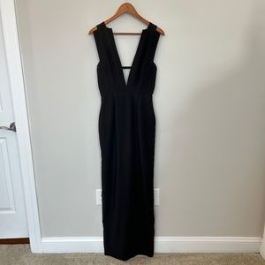 Solace London Linder Maxi Dress, Black, Size.6